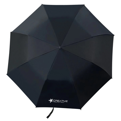 27" Auto-Open Premium Black Coated Umbrella 09
